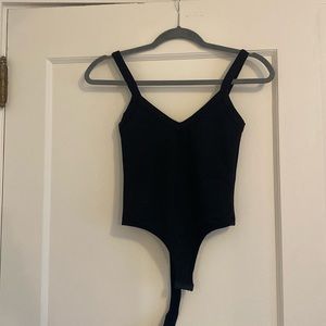 Black stretchy bodysuit